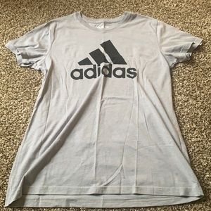 Grey Adidas Short-Sleeve Tee